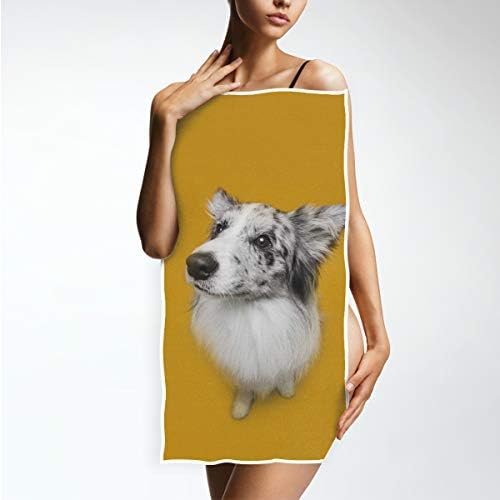 Абсорбиращи Кърпи за Ръце N/A - Сладък Меки Кърпи за Лице Кучета collie, Декоративни Кърпи за Фитнес зала за Баня,