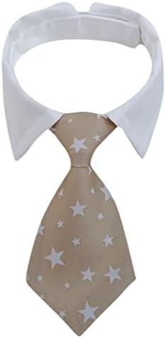 Slakkenreis Вратовръзка за домашни любимци Регулируема вратовръзка за кучета и котки със среден размер, смокинг за домашни любимци,