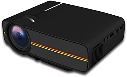 LMMDDP Актуализиран мини проектор 1080P 1800 лумена Преносим LCD led проектор за домашно кино, съвместим с USB, 3D проектор