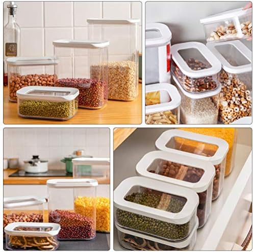 DOITOOL Запечатан Контейнер за съхранение на храна, Пластмасови Кутийки за кухня и килер, които Не съдържат BPA, Кухненски Запечатани Кутия за Брашно, зърнени храни, зах?