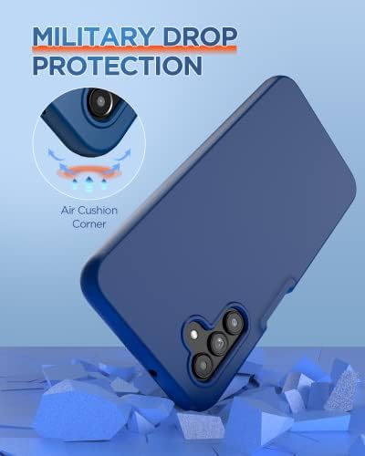 Калъф Hohosb за Galaxy A13 5g Case-Samsung A13 5G Case с вградено защитно фолио за дисплея, силиконов Тънък Напълно здрав Предпазен матов калъф + Мека нескользящая делото от TPU, устойчи?