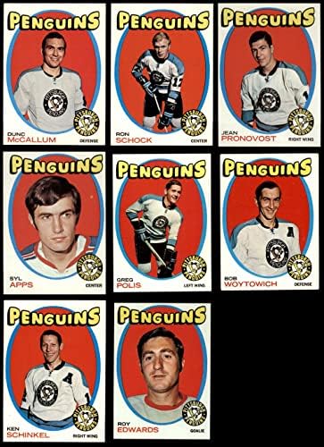 1971-72 Топпс Питсбърг Пингуинс Команден сет Питсбърг Пингуинс (сет) EX/MT+ Penguins