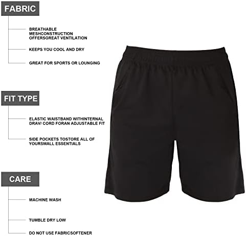 Бързо съхнещи спортни шорти Thaplay Boy ' s от окото на материал за тренировки, 3 опаковки с джоб за практикуване на Баскетбол за Младежи