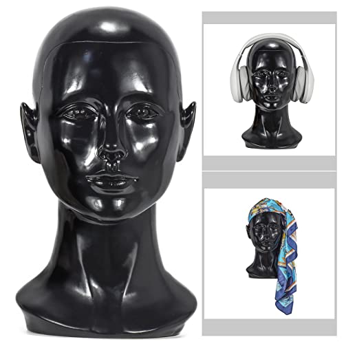 FFXS Дамски Главата на Манекена, Поставка за главата от PVC, Модел на главата за демонстрация на Перуки, Женските Кукли-Манекени