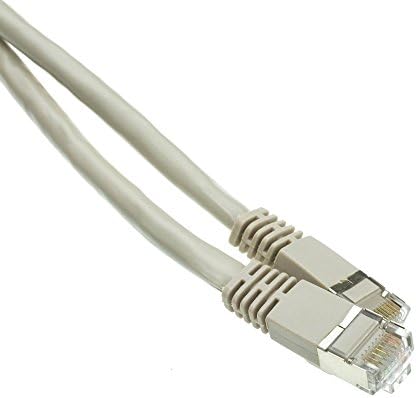 CableWholesale 75-Крак Сив кабел за Свързване на Ethernet основа cat6a, Без довършителни /зареждане конектор RJ-45,