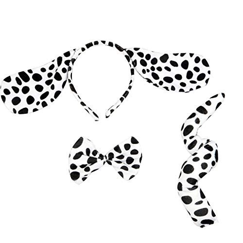 Костюм на Куче известни далмация, Превръзка на Главата с Собачьими Уши, носи Вратовръзка с Собачьими Уши, Комплект