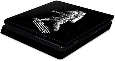 Кожата MightySkins е Съвместима с конзолата на Sony PS4 Slim - Space Kickflip | Защитно, здрава и уникална vinyl стикер-опаковка