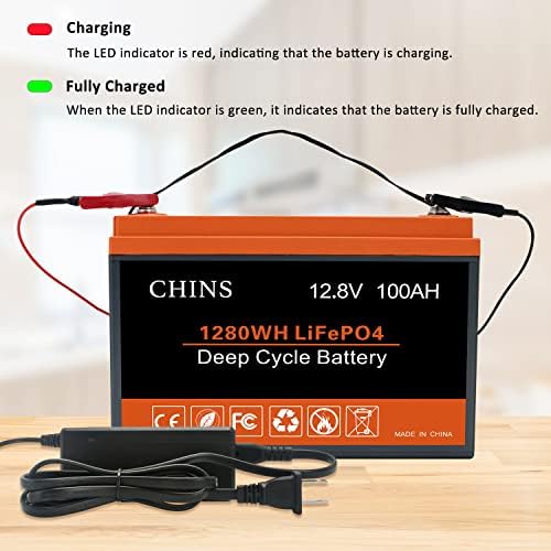 Зарядно устройство за литиево-йонна батерия CHINS 14,6 В 4A, включително и сертифицирани от UL и функция на зареждане