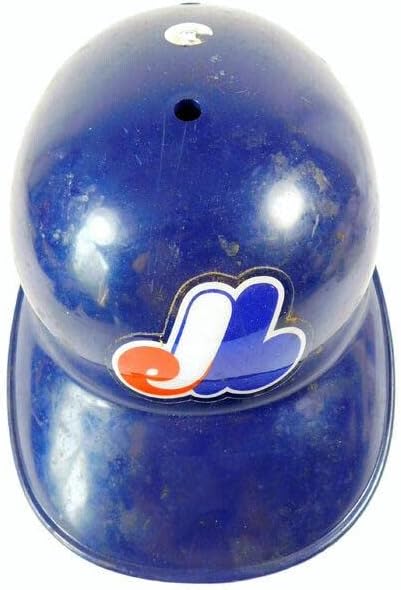 Размер на експозиция 7 3/8, Използван За игра на Бейзбол шлем MLB DM85041 - Слот Каски MLB