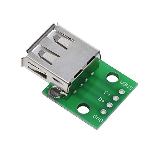DAOKI 10 бр. Штекерный конектор DIY/Mini Micro USB за DIP-адаптер 2.54 мм 5pin Конектор-конектор Тип B USB2.0