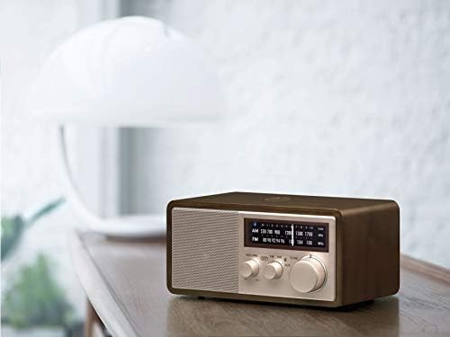 Радио Sangean WR-16SE AM/ FM / Bluetooth / Aux-in /USB за зареждане на телефона 45th Anniversary Special Edition в дървен корпус (тъмен орех с розово злато)