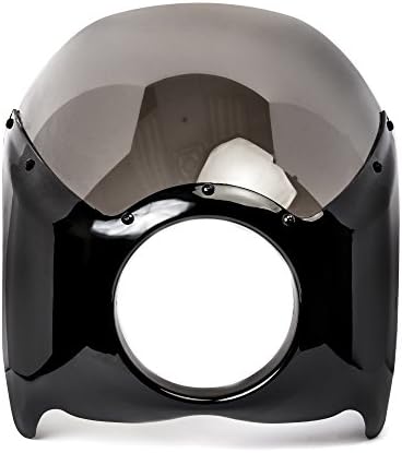 Комплект предното стъкло с обтекателем фарове Krator Black & Smoke е Съвместим с Kawasaki Eliminator BN 125 250 600