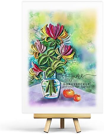 Пощенска картичка с орлови нокти TUMYBee, Цветна Картичка за Квиллинга цветя за рожден ден, пощенска Картичка за жените,