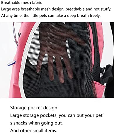 Удобна Раница-Переноска за кучета и котки, Предната чанта за кученца с Дышащим дизайн за пътуване на открито