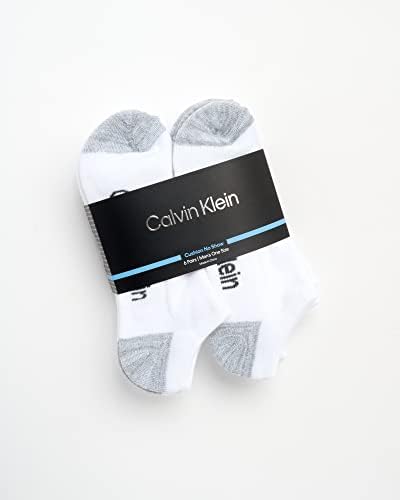 Мъжки чорапи от Calvin Klein - Леки Чорапи на щиколотках без фигурата (6 опаковки)