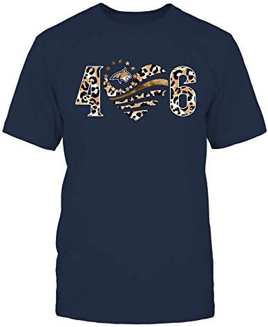 Тениска с фанатским принтом Montana State Bobcats - Код на града -