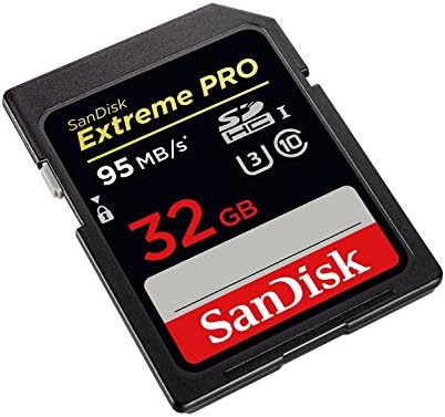 Карта с флаш памет SanDisk Extreme PRO 32 GB със скорост до 95 Mb/с UHS-I/U3 SDHC - SDSDXPA-032G-X46