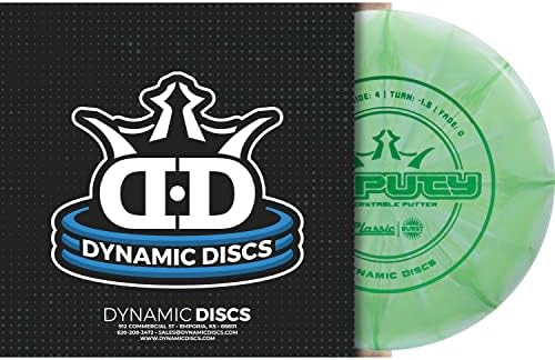 Стика за голф Dynamic Disks Classic Burst Deputy Disc | 170 грама Плюс | Стика за голф с Фризби | Редовен полет на стика