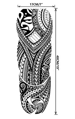 Племенни Татуировки с Тотем на Ръкава, 8 Листа Големите Татуировки на Ръкава си В Цялата страна, Фалшив Мъжки