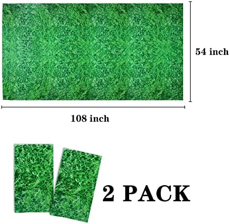 Зелена Растителна Покривка 2 опаковки Часово Сафари в Джунглата, на Един Рожден Ден Пластмасова Покривка за