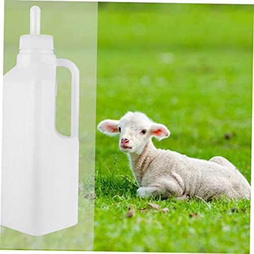 Yardwe 2 елемента Кана за мляко от Овче, Детска Бутилка за вода, Бебешки Бутилки, Бутилка за вода за дребни Животни,