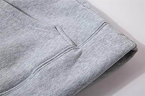 UCHVCDF Мъжки блузи, Топли Дрехи, изработени От памук.Меки, Страшни Снимки.Мода, Мода.