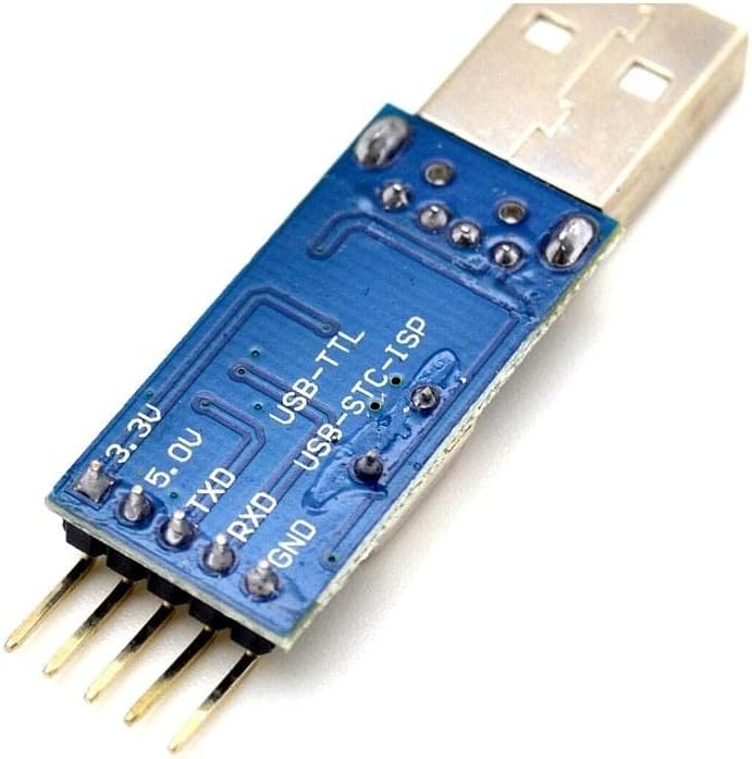 10 БР. USB към Сериен TTL Модул USB-TTL Адаптер PL2303HX Автоматичен Конвертор Микроконтролер с Гъвкава Капак