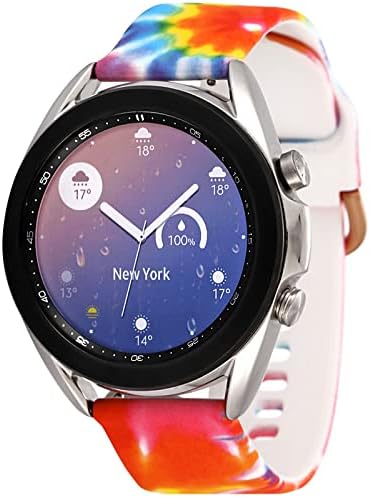 Greaciry 3-Pack е Съвместим с Samsung Galaxy Watch Active Bands /Active 2 Bands / Galaxy 3 Watch Bands 41 мм, 20 мм, мек