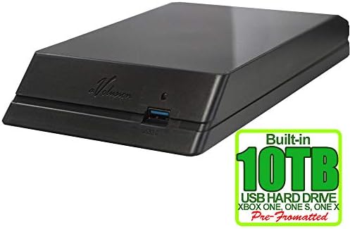 Външен слот твърд диск Avolusion HDDGear 10 TB (10000 GB) USB 3.0 (за Xbox One, предварително форматиран) - гаранция 2 години