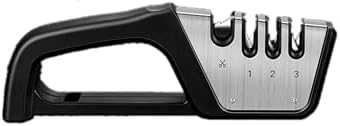 Нескользящая V-образна острилка за ножове, дръжка от ABS материал и корпус от неръждаема стомана, с 4 типа заточных