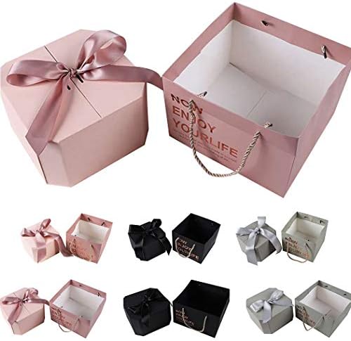 Подарък Кутия за Рожден Ден, Подарък Калъф За Бижута От Лента JUSTDOLIFE Подарък Опаковъчна Кутия Книжен Подарък Кутия с Подарочным