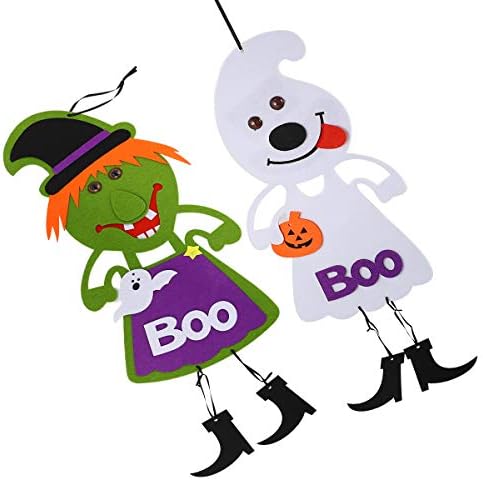 Amosfun Halloween Party Украшение Подвесное Украса Бар Окачен Подпори за Бар Вечерни Сувенири за Партита