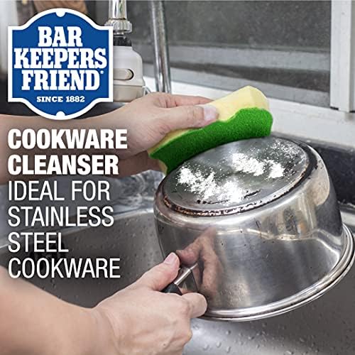 Комплект за почистване готвене панел Bar Keepers Friend - с Почистване на готвене панел и средство за почистване и полиране
