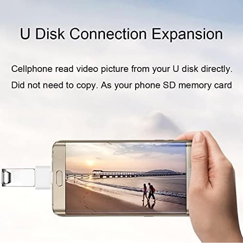 USB Адаптер-C за свързване към USB 3.0 Male (2 опаковки), който е съвместим с вашия LG H850 Multi use converting, добавя