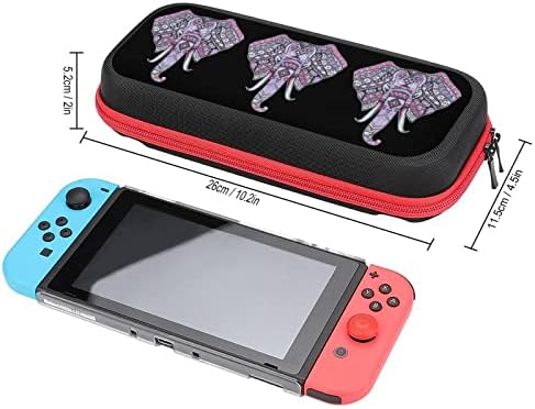 Калъф за носене Aztec Elephant Switch Защитен Калъф Твърд Калъф За Пътуване Съвместими с Nintendo Switch