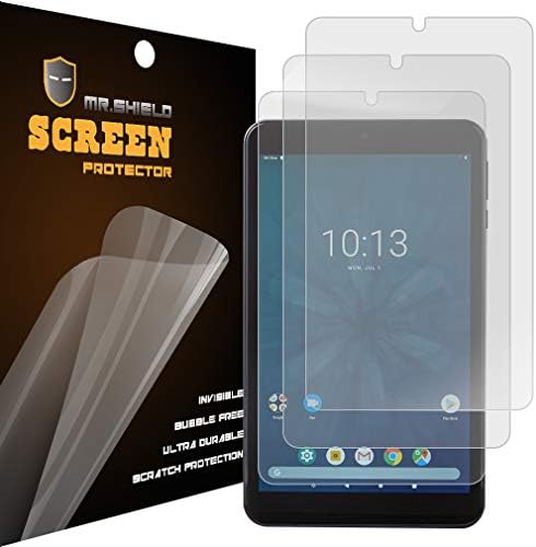 Mr.Shield е Проектиран за 8-инчов таблет Onn с антирефлексно покритие ПЕТ [3 опаковки] [Matte] Защитно фолио за екрана
