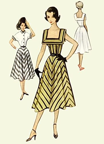 Образец за шиене Винтажного рокли-сако McCall's Misses, Боядисана, 2 бр.