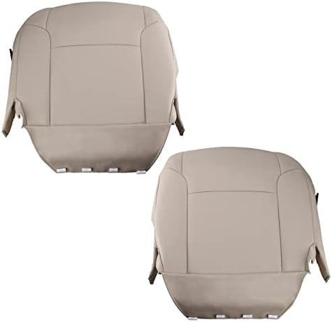 Калъф за седалка на водача и пътника AUTOKAY Подходящ за Toyota 4Runner Limited 2003-2009-Тан