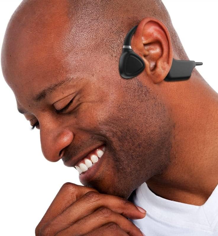 WLV-TECH енп-BC18 Военни клас Интелигентна технология Bluetooth-слушалки с костна проводимост, най-новите аудиотехнология за смарт слушалки