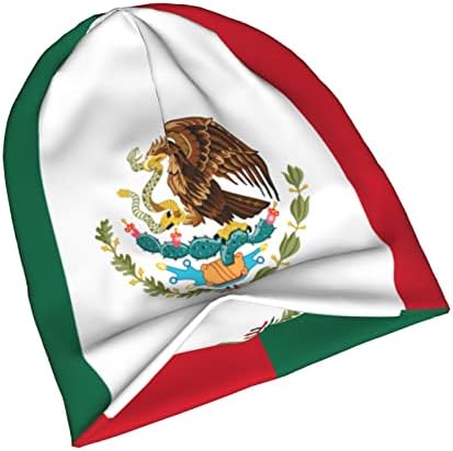 Мексикански Флаг Шапчица Химиотерапия Шапка Рак Шапки Възли Шапки Провиснал Напускные Мексикански Възли Шапки за Жени, Мъже