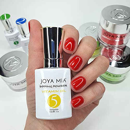Стартов комплект Joya Mia® за обмакивания в прах включва течност, три прах и прозрачен (DPSK-24)