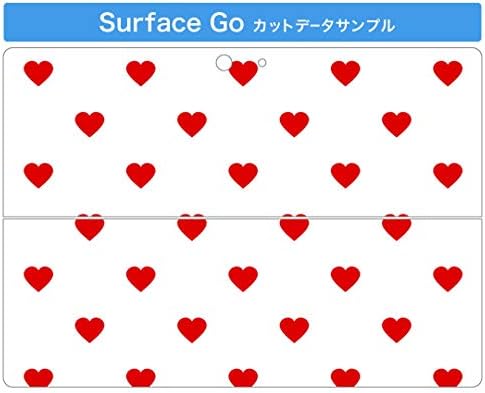 стикер igsticker за Microsoft Surface Go/Go 2 Ультратонкая Защитен Стикер за тялото Skins 007201 с Модел на Сърцето