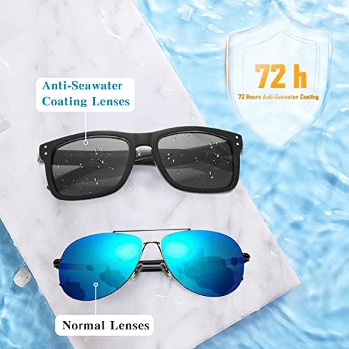 Плаващи Слънчеви очила MALIDAK, Поляризирани Риболовни Слънчеви очила за мъже С лещи, Устойчиви на корозия и в