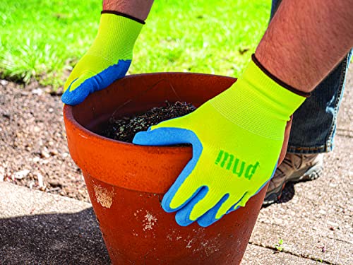 Ръкавици за работа в градината с латексово покритие MUD Super Grip, Водоустойчив, Трикотажная обвивка от Полиестер, Еластично