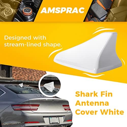 Капак антена AMSPRAC Shark Fin, на Основата на антената AM/FM радио, Съвместимо с Kia Optima 2014-2020, Hyundai Sonata 2015-2019,