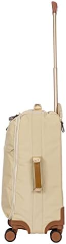 Bric's X Travel - Чанта за ръчен багаж, с въртящи се колела - 21 Инча - Луксозна чанта за багаж - Sahara