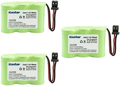 Kastar 3-Pack 2/3AA 3,6 НА 800 mah Ni-MH Батерия Заместител на Sony СПП-A400 SPPA450 СПП-A450 SPPA60 СПП-A60 SPPA700