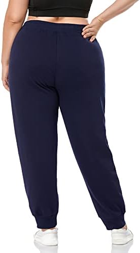 Дамски Спортни Панталони ZERDOCEAN Размера на Плюс С руното облицовка Свободно Намаляване За тренировки, Спортни