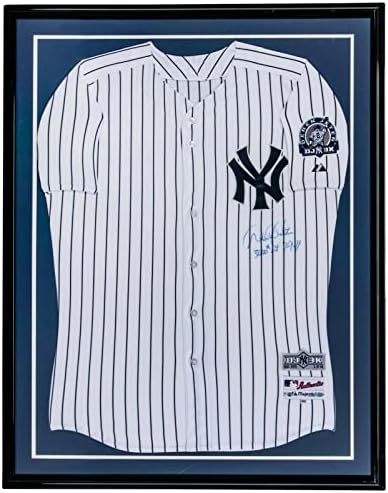 3000-та удари на Дерек Джетера 7-9-2011 С Автограф на Ню Йорк Янкис На Тениска Щайнер - Тениски MLB с автограф