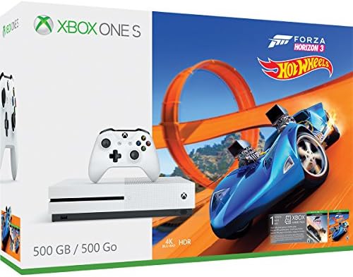 Конзола Xbox One S обем 500 GB - Комплект Forza Horizon 3 Hot Wheels [спрян от производство]
